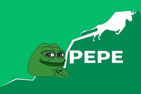 模因加密貨幣佩佩幣 (PEPE) 突破下跌通道