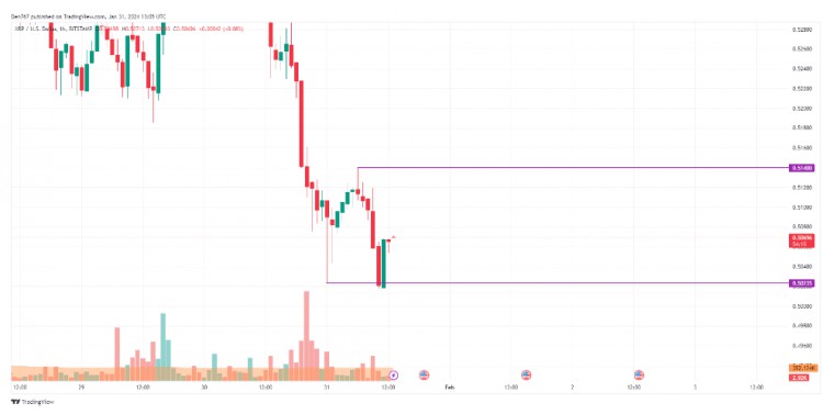 1月31日XRP價格分析XRP美元