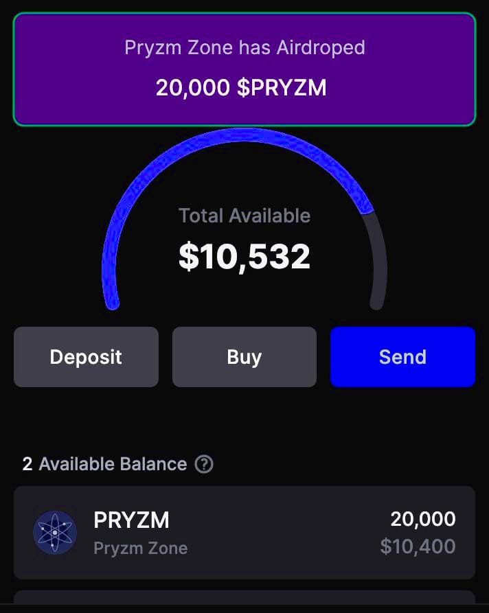 PRYZM 空投已確認，您有機會抓住這個充滿希望的機會