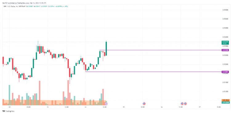 2月14日XRP價格預測