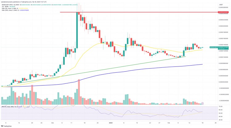 Bonk價格預測：BONK觸底反彈36%後即將創下新高？