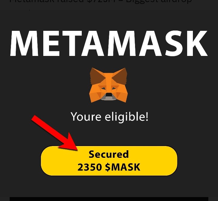 METAMASK宣布725億美元空投