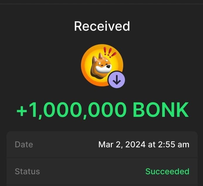 免費獲得$BONK貨幣!