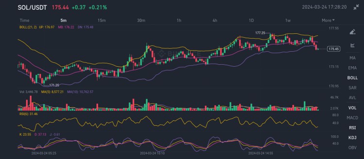 SOL/USDT：穩健上升，看漲信心充足