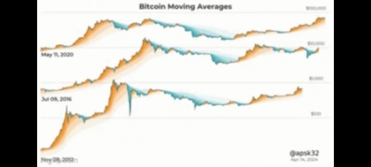 比特幣減半的價格趨勢